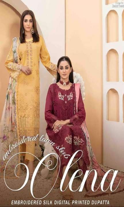 OLENA  Open Pic by TAWAKKAL FABRICS